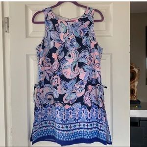Lily Pulitzer DONNA ROMPER skort dress; Holy Flockamolie.  SIZE 10